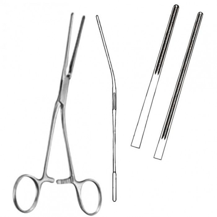 Debakey Bainbridge Vascular Forceps