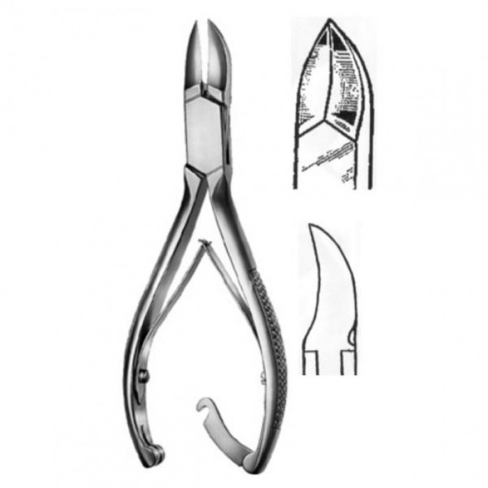 Toe Nail Cutter (Nipper) Concave Jaw