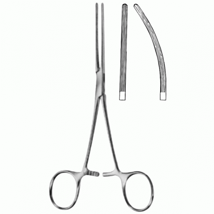 Doyen Forceps  W/Longitudinal Teeth